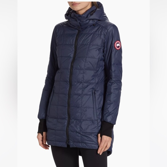 CANADA GOOSE Blue Quilted Zip Jacket SZ M NWT - Picture 2 of 12